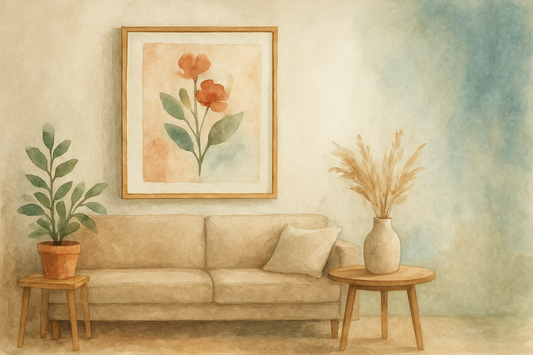 🌿 Cómo el arte transforma tu estado de ánimo: decoración con propósito